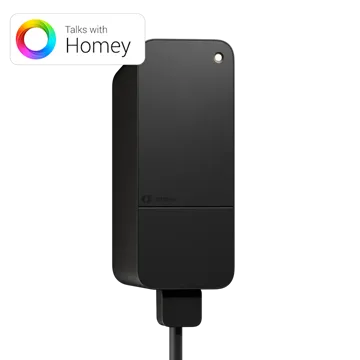 Amina-S werkt met Homey